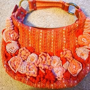 Isabella Fiore Pink Flower Purse